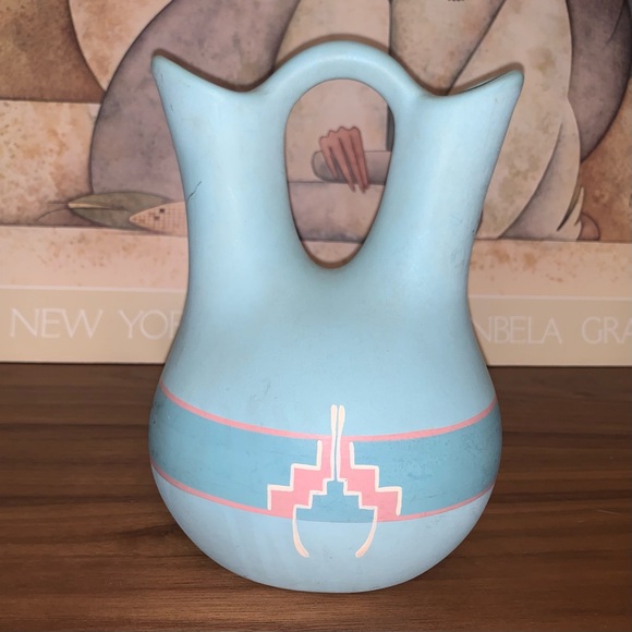 c o l o  r :: Vintage Native American Navajo Wedding Vase - Picture 1 of 10